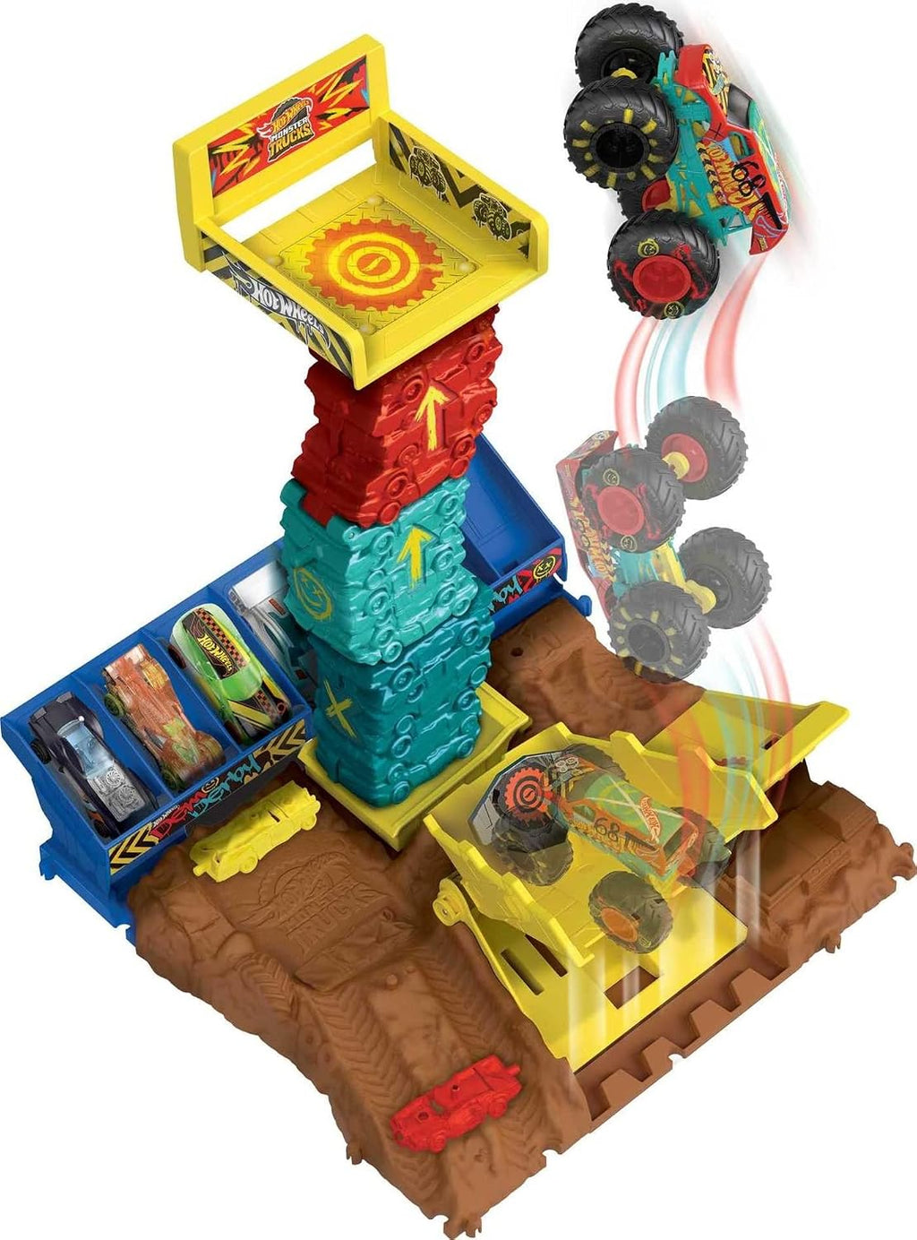 HotWheels Monster Truck Car Jump Challenge Pista