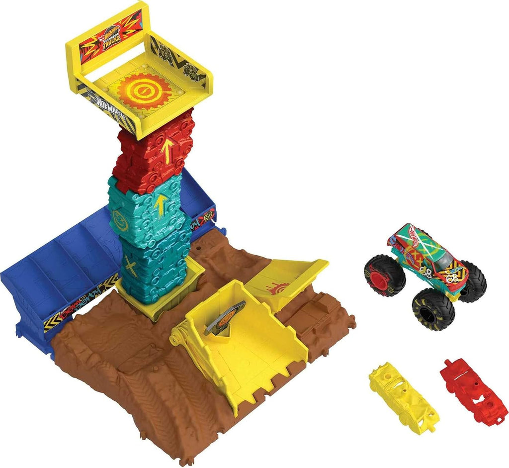 HotWheels Monster Truck Car Jump Challenge Pista