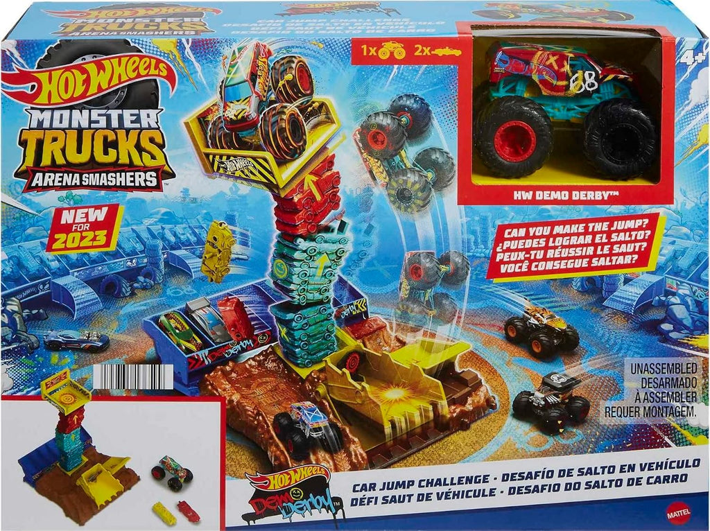 HotWheels Monster Truck Car Jump Challenge Pista