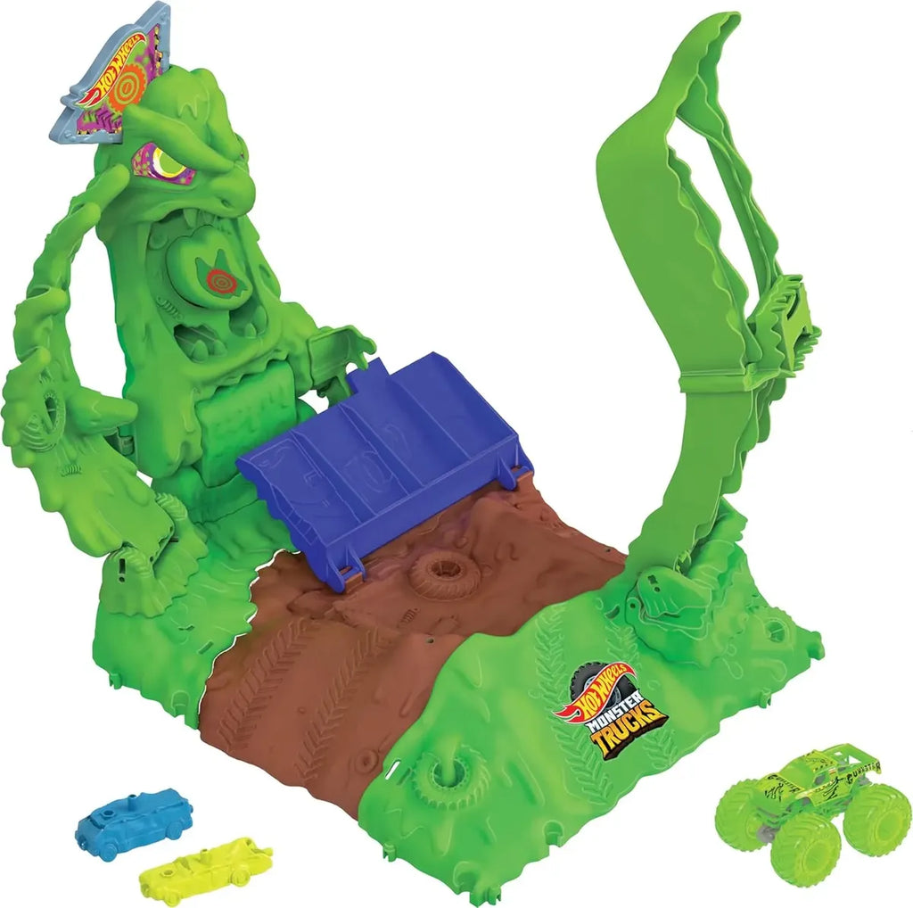 HotWheels Monster Truck Gunkster Ooze Battle Pista